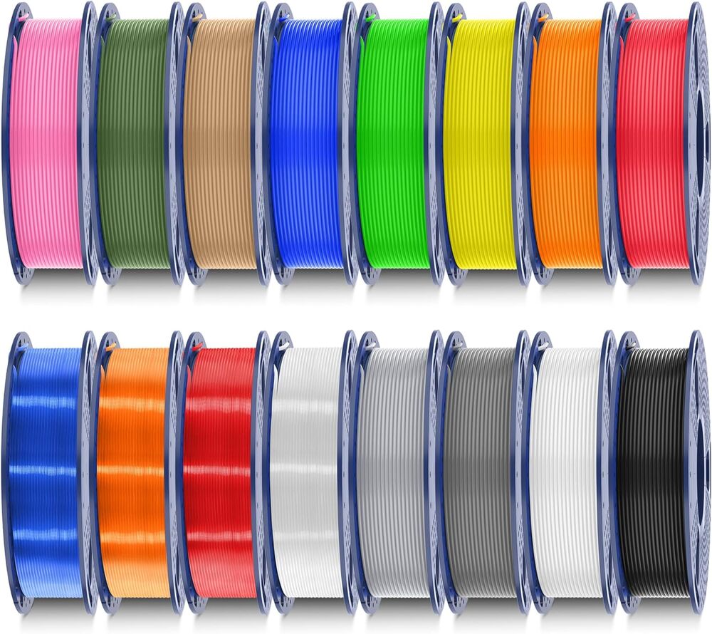 SUNLU 16 Color PLA Filament Bundle Multicolor